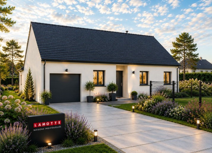Terrain + Maison neuve de 108&nbsp;m² à Plouézec