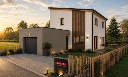 Terrain + Maison neuve de 104&nbsp;m² à Plestan