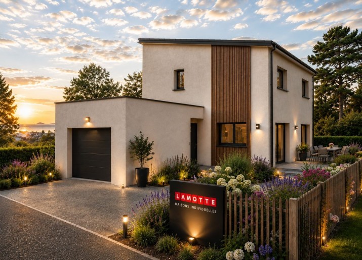 Terrain + Maison neuve de 104&nbsp;m² à Ploufragan