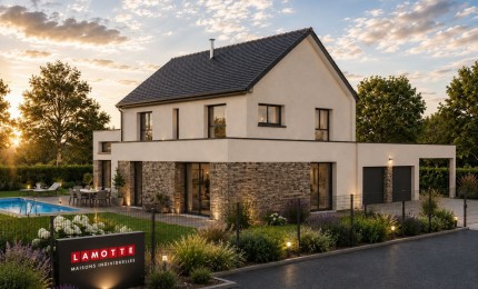 Terrain + Maison neuve de 234&nbsp;m² à Ploubazlanec