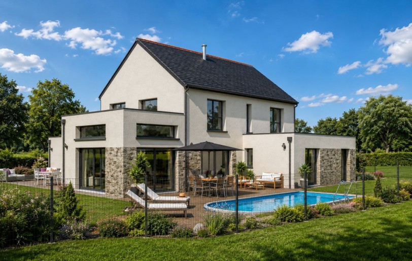 Terrain + Maison neuve de 234&nbsp;m² à Ploufragan