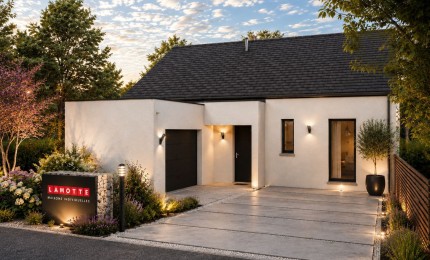 Terrain + Maison neuve de 70&nbsp;m² à Plerneuf