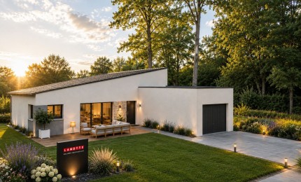 Terrain + Maison neuve de 84&nbsp;m² à Lamballe