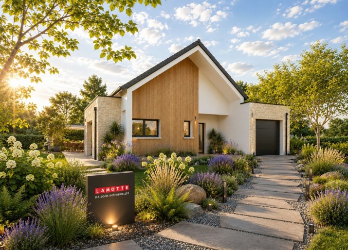 Terrain + Maison neuve de 129&nbsp;m² à Pléneuf-Val-André