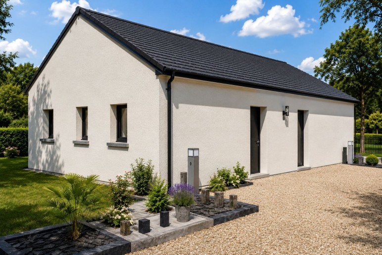 Terrain + Maison neuve de 85&nbsp;m² à Grâces