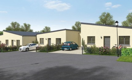 Terrain + Maison neuve de 81 m² à Langueux