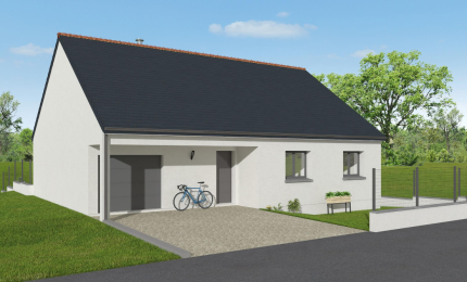 Terrain + Maison neuve de 97 m² à Lamballe