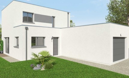 Terrain + Maison neuve de 118 m² à Domloup