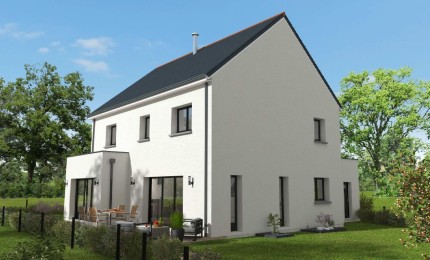 Terrain + Maison neuve de 158 m² à Lanvollon