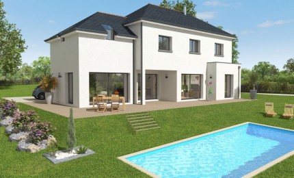 Terrain + Maison neuve de 126 m² à Grâces