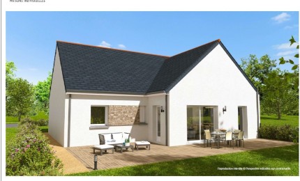 Terrain + Maison neuve de 90 m² à Grâces