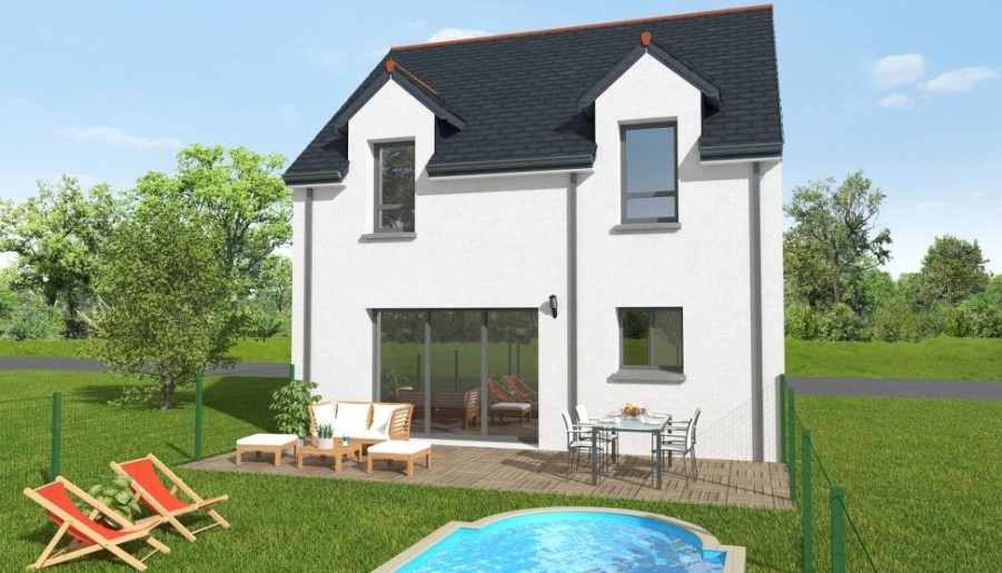 Terrain + Maison neuve de 83 m² à Saint-Briac-sur-Mer